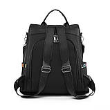 Рюкзак жіночий чорний, фото 4