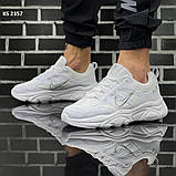 Кросівки чоловічі білі 40 41 Кросівки Nike Air White, фото 3