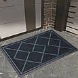 Килимок гумовий придверний Ромб 60х90 см, фото 2