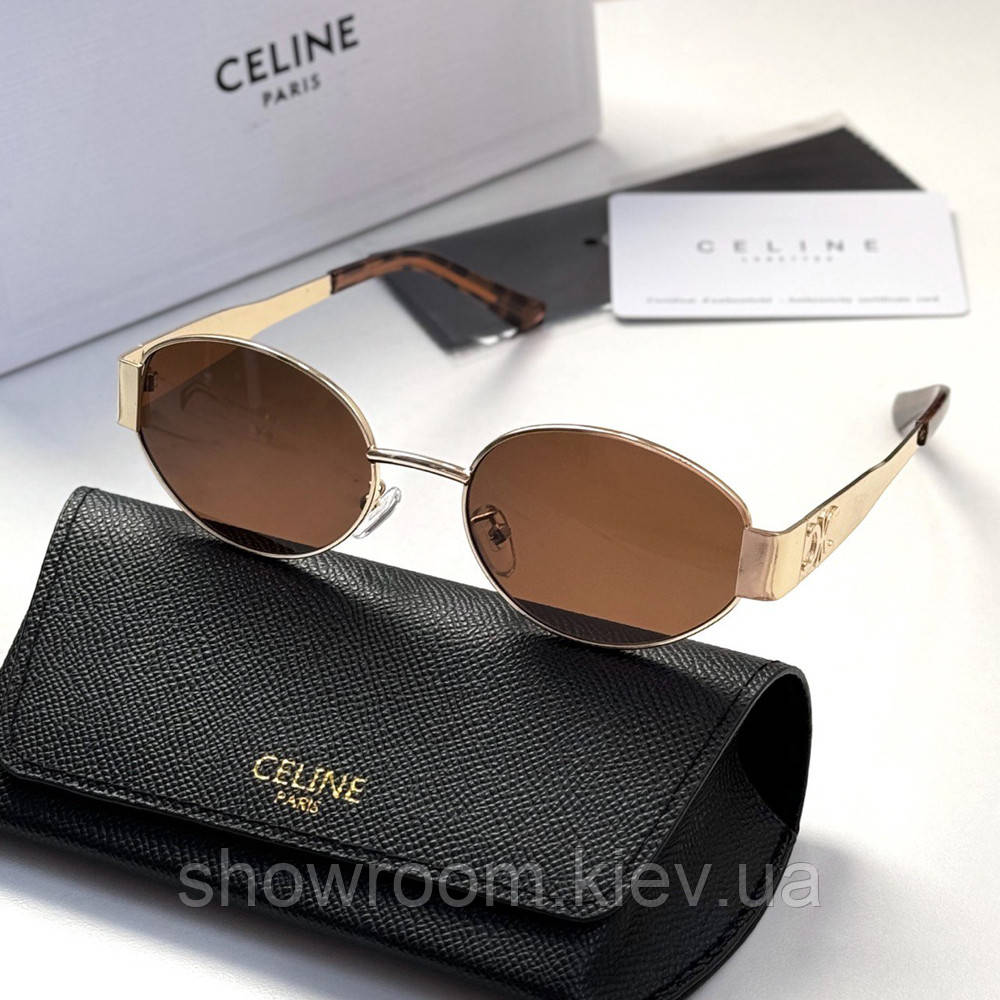 Жіночі сонцезахисні окуляри CL 13542 gold
