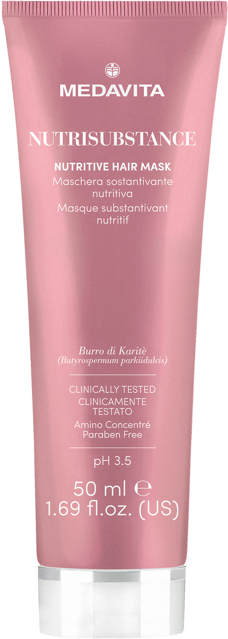 Маска ультраживильна для сухого волосся Medavita NUTRISUBSTANCE Nutritive Hair Mask