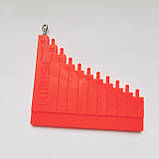 Вимірювач волосся, лінійка для вимірювання та виготовлення волосяного оснащення, фото 2