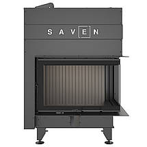 Камінна топка кутова SAVEN Energy Up 75х50х47R Black (15,1 kW) ECO, фото 5
