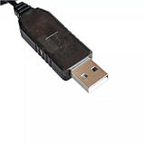 Кабель перехідник для роутера від повербанка 12V Black (DC12V)USB DC 5.5 2.1 мм 12V кабель живлення, фото 6
