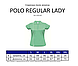 Футболка поло жіноча жовта бавовняна «Герб України» р. S, M, L, XL, 2XL / Стильна жіноча футболка polo, фото 2