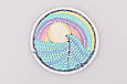 Нашивка на одяг, Захід, RBA107213, 6*6 см, фото 2
