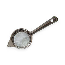 Ситечко чайне A-Plus #0715 з нержавіючої сталі з ручкою d-7 см маленьке