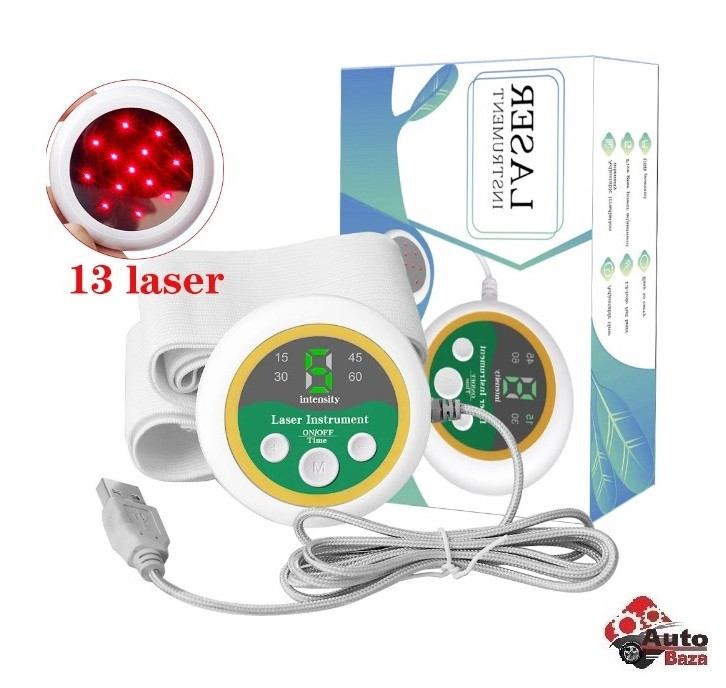 Апарат для лазерної терапії з проникаючим ефектом 650 нм Laser instrument cd-102 прилад фізіотерапії та профілактики 650нм