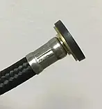 Набір для душу посилений нейлоном шланг для душу з лійкою Zerix (Чехія), фото 6