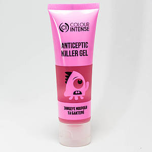 Антисептик для рук гелевий Colour Intense Killer Gel 50м № 04 Strawberry Полуниця
