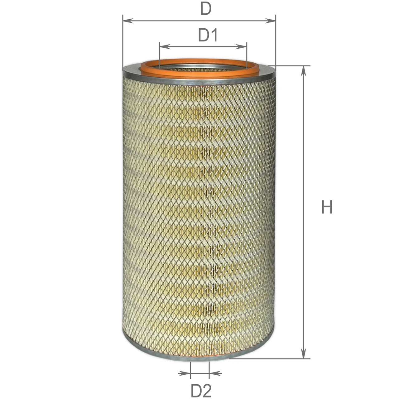 Фильтр воздушный КрАЗ 6510, 651001, 6444, 65101, ЯМЗ-238, БелАЗ (ID ...