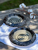 Тарілка для подачі Корал 450 мл Mercury Black