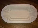 Форма для відстоювання тіста з ялинової целюлози овал (29см) на 0,75г, фото 6