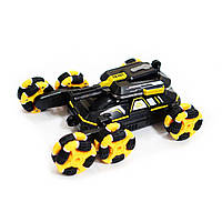 Трихосний танк YL-84 на радіокеруванні з парогенератором. Акумуляторна машинка всюдихід, фото 2