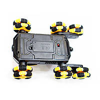 Трихосний танк YL-84 на радіокеруванні з парогенератором. Акумуляторна машинка всюдихід, фото 6