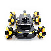 Трихосний танк YL-84 на радіокеруванні з парогенератором. Акумуляторна машинка всюдихід, фото 5