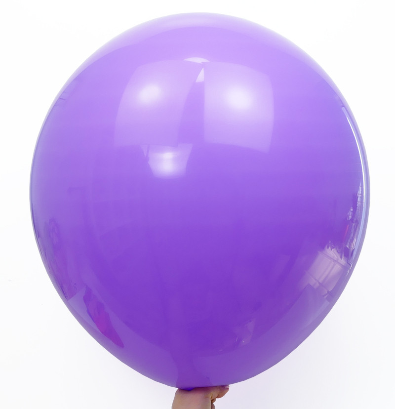 Велика Повітряна Куля Latex Balloon 18 дюймів 45 см Фіолетовий (00957)