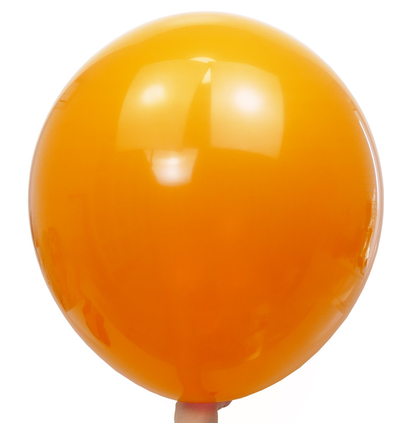 Велика Повітряна Куля Latex Balloon 18 дюймів 45 см Помаранчевий (00958)
