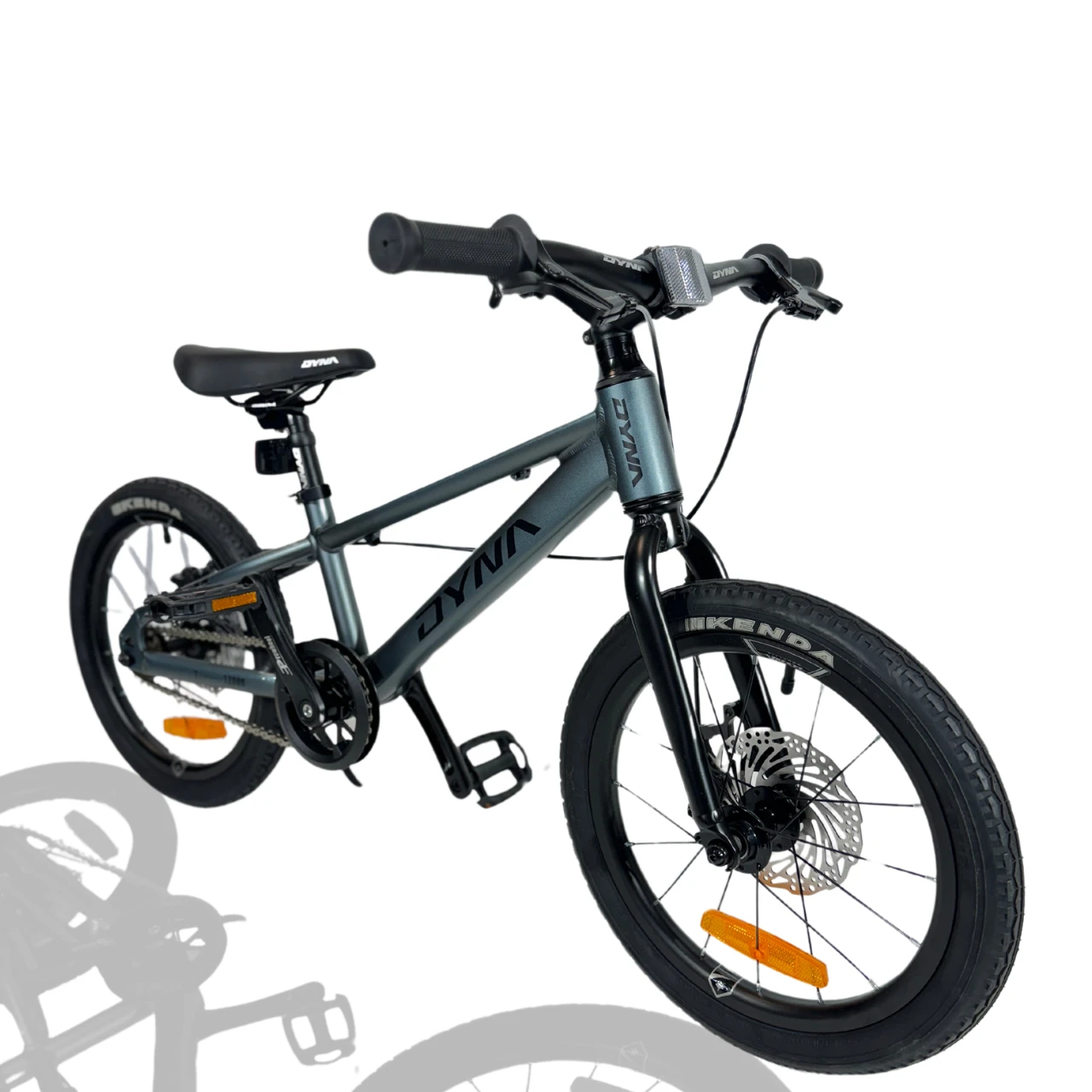 Велосипед дитячий 16" T12000 Dyna M-1 алюміній темно-сірий