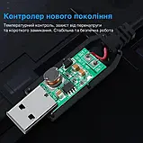 Кабель для роутера від повербанка з перетворювачем на 12 V, USB 5V ->12V, 1 м адаптер кабель перехідник, фото 4