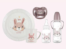 CUTE ANIMALS Canpol babies Рожева