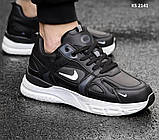 Кросівки чоловічі чорно-білі 40 41 42 Nike 1971 Black and White, фото 3