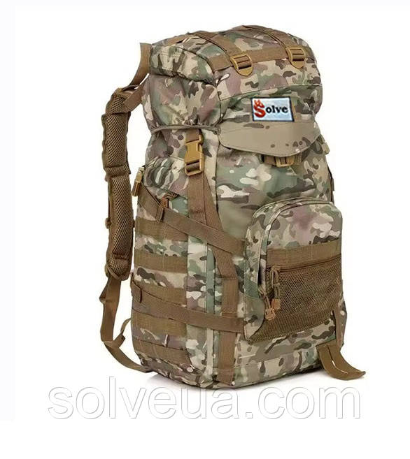 Тактичний похідний рюкзак Solve 50L Мультикам KT6003406 solve, фото 1