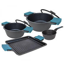 Набір наплитного посуду з 4 предметів Thera Arcos (697900)