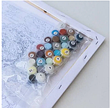 Картини за номерами Ікони Набір для розпису на полотні Ікона Вседержатель Живопис по номерам Релігія 40x50 Strateg SY6696, фото 4