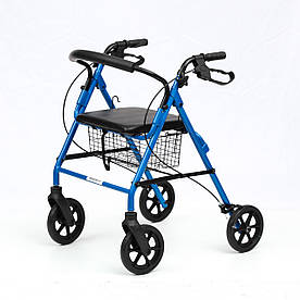 Ходунки на колесах (з підвищеною надійністю та функціональністю (Aluminum Rollator)