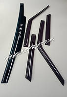 Дефлекторы окон +дефлекторы капота ветровики+ мухобойка ВАЗ 2109 акриловые