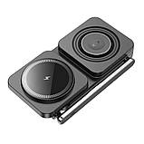 Бездротовий Зарядний Пристрій Hoco CQ10 3in1 Magnetic 15W For  iWatch Колір Чорний, фото 7