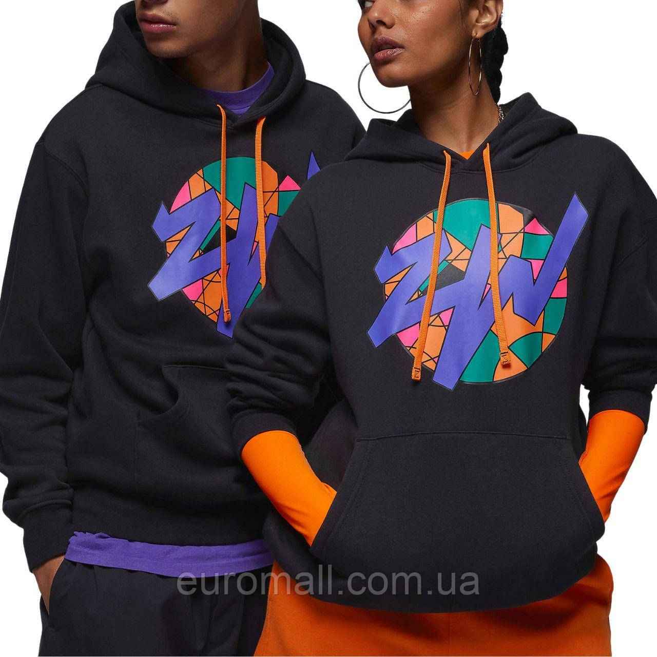 Худі Nike JORDAN MJ ZION GFX FLC PO чорне FD2390-010 FD2390-010 Розмір EU: S, фото 1