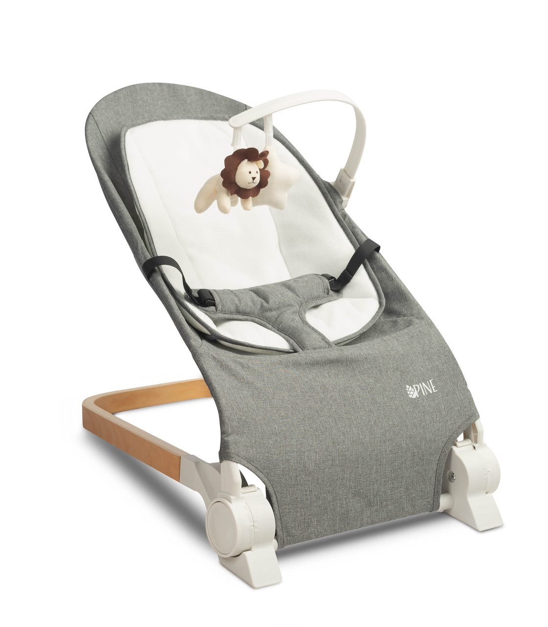 Дитяче крісло шезлонг Caretero Pine Grey, фото 1