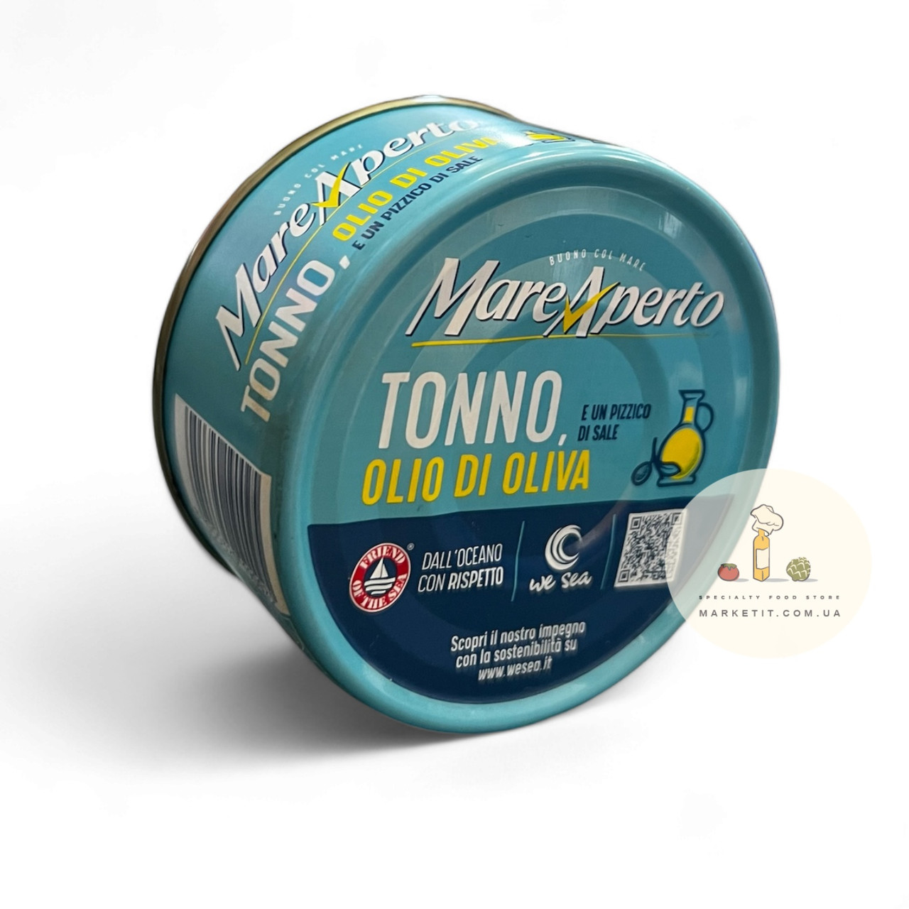 Тунець Mare Aperto Tonno Olio di Oliva, в оливковій олії 120 г.
