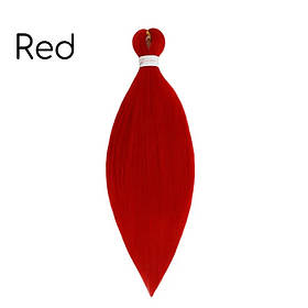 Канекалон Easy Braid Red однотонний червоний