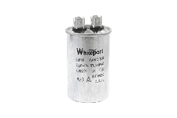 Конденсатор CBB65 20 мкФ, 440 В, Whicepart (металевий корпус, клеми)
