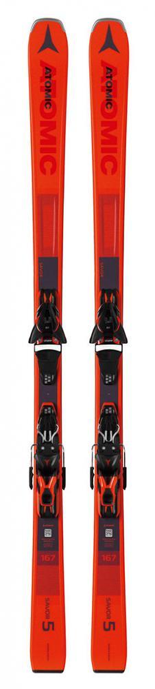 Гірські лижі із кріпленнями Atomic savor 5 red + ft 10 gw (MD)