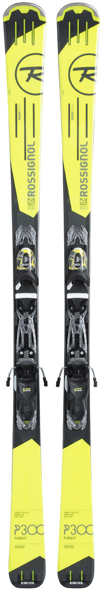 Гірські лижі із кріпленнями Rossignol pursuit 300 + xpress 11 b83 black/yellow , Розмір: 170 (MD)