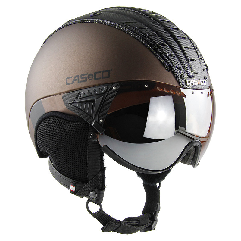 Гірськолижний шолом Casco sp-2 carbonic visor brown , Розмір: 55-57, 58-60, 60-62 (MD)