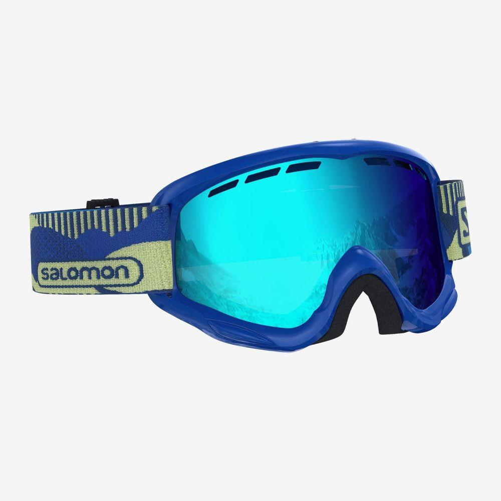 Маска Salomon juke blue pop/univ. mid blue , Розмір: один (MD)