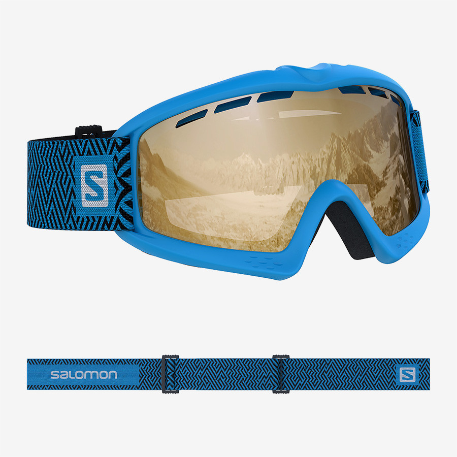 Маска Salomon kiwi access blue/univ tonic o , Розмір: один (MD)