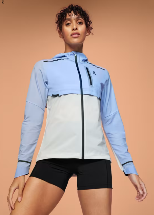 Куртка On куртка жіноча weather jacket stratosphere/pearl , Розмір: XS, L (MD), фото 1