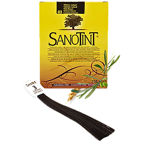 Фарба для волосся Каштановий #03 Санотинт Sanotint Classic Вівасан Швейцарія 125 мл