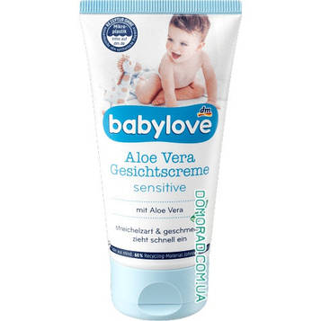 Babylove Крем для обличчя Aloe Vera 75ml