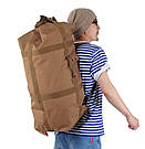 Сумка тактична транспортна баул похідний Solve 80 Л Black 80*31*31 KT6002402, фото 2