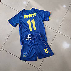 Футбольная форма детская сборной Украины (Зинченко, Мудрик, Довбик), фото 6