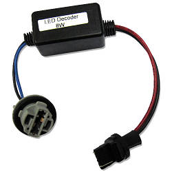 Обманка для светодиодных ламп, ГАБАРИТ с разъемами W21W(7440) LED Resistor Warnning canceller