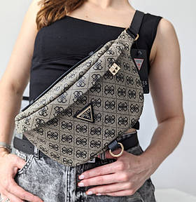 Бананка Guess сірий