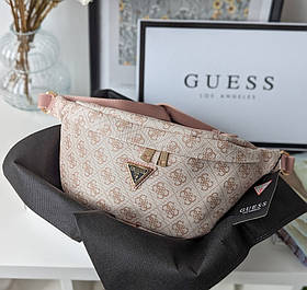 Бананка Guess рожевий